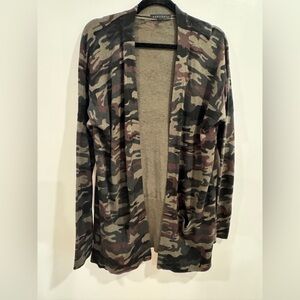 Sanctuary Earthy Camo Knit cardigan